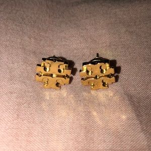 Tori Burch Logo Studs